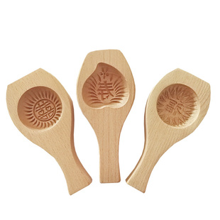 花式过年蒸做糕馍馍馒头豆包子家用木头质模具各种面食造型的压模