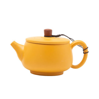 黄段泥紫砂壶凤鸣壶大口汉瓦壶