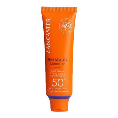LANCASTER兰嘉丝汀晒黑美肤面部防晒霜 SPF50 质地轻盈修护-50ml