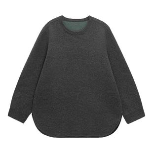 【活动】GOLDEN BARRY25冬经典格雷系圆领宽松针织衫毛衣241242