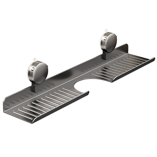 吸盘浴室置物架卫生间洗手池镜前厕洗漱台壁挂水龙头免打孔收纳架