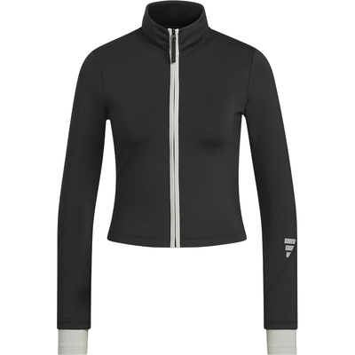 Adidas/阿迪达斯正品春秋女士运动修身弹力复古夹克外套KS3332