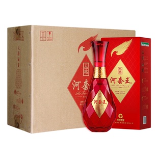 【年货送礼】河套王品格42度浓香型婚宴白酒500ml*6瓶整箱装