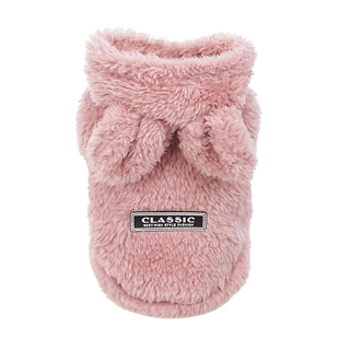 猫咪衣服2025新款冬防掉毛纯棉幼猫专用冬装厚款连帽马甲毛绒保暖