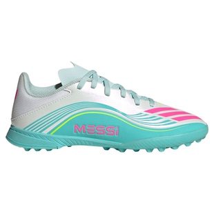 大童梅西系列F50 LEAGUE TF人草/室外硬地足球鞋adidas阿迪达斯