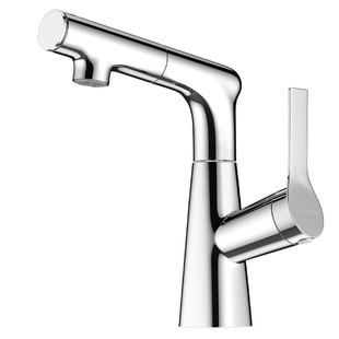 包安装浴室洗面盆水龙头卫生间洗手台盆抽拉式洗漱台龙头冷热两用