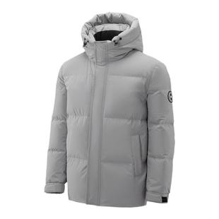 HLA/海澜之家男士短款连帽羽绒服冬百搭保暖商务休闲中青年厚外套