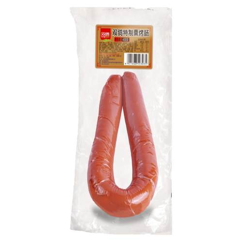 双鸽特制熏烤肠果木熏制香肠蒜烤烤肠特色即食传统手掰肠风味肠
