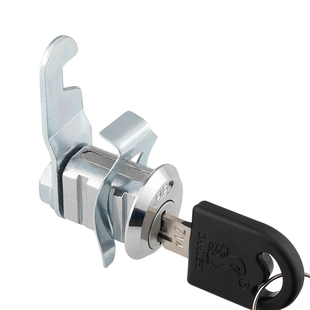 铁皮文件柜锁U型插片员工更衣柜转舌锁储物柜门锁档案柜门锁锁芯