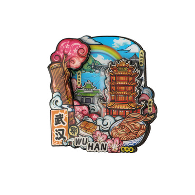 中国旅游城市纪念品冰箱贴