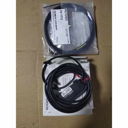 KEYENCE光纤传感器FU-77TZ  加光纤放大器 fs