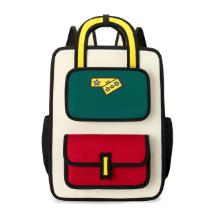 法国CEION & KEUST 时尚大容量羽毛球包男女学生书包手提运动背包