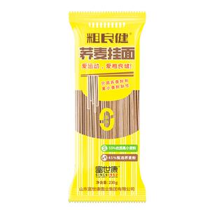 粗良健0脂肪黑麦荞麦挂面