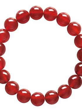天然红色玛瑙手串旗舰店