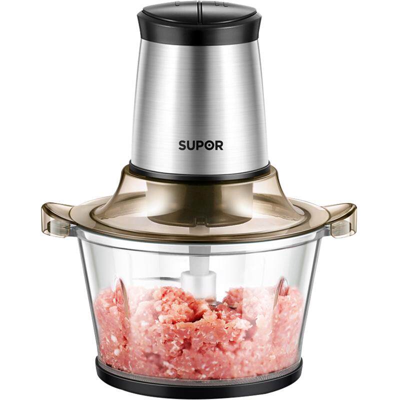 苏泊尔绞肉机家用电动小型多功能不锈钢全自动家庭料理机