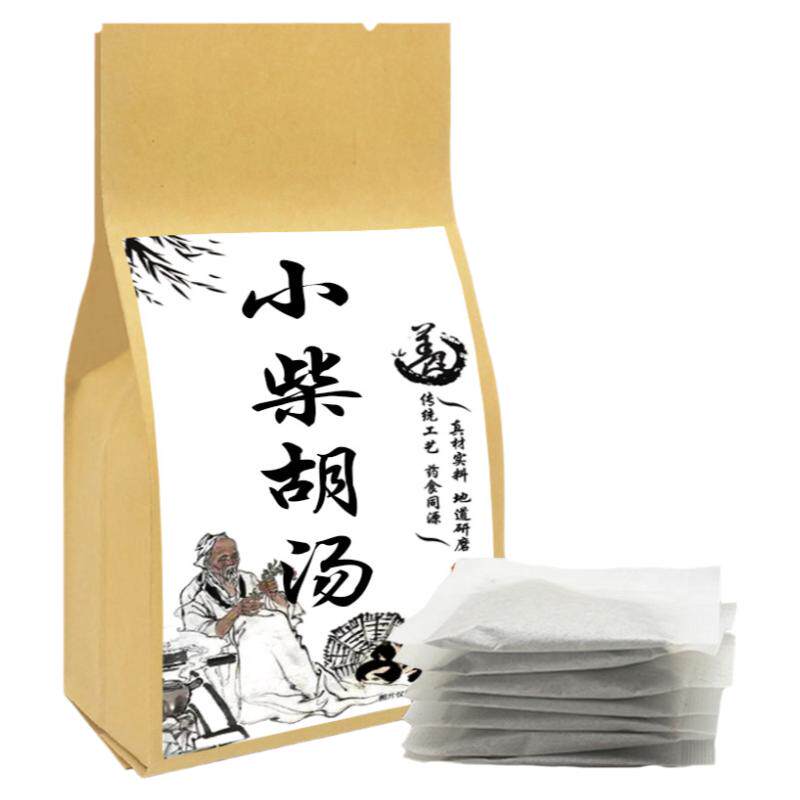 小柴胡汤袋泡茶30包正品原材料搭配料党参黄芩炙甘草生姜大枣半夏