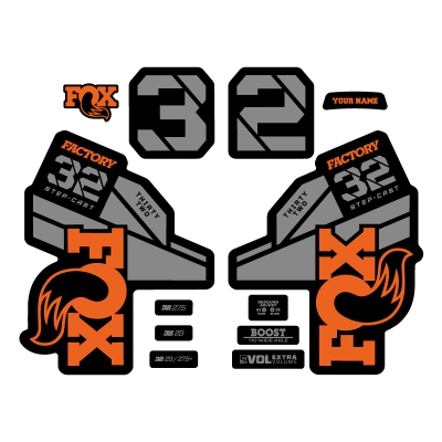2022款FOX32前叉贴纸FACTORY