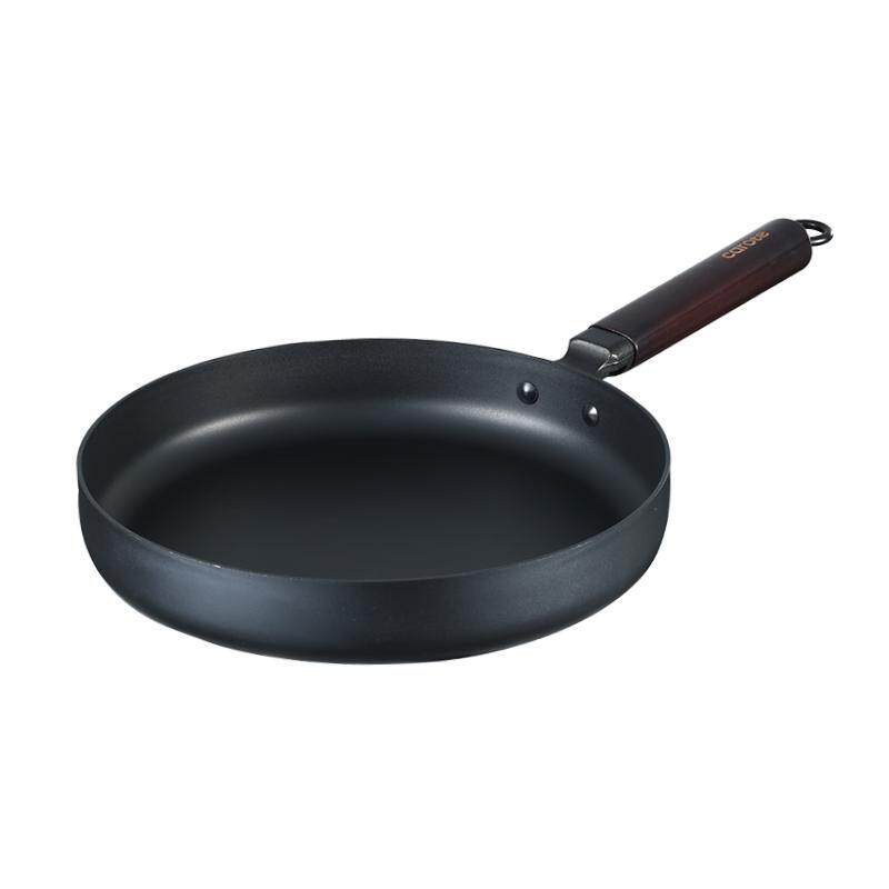 卡罗特平底锅牛排煎锅不粘锅家用煎蛋煎饼铁锅电磁炉燃气灶专用