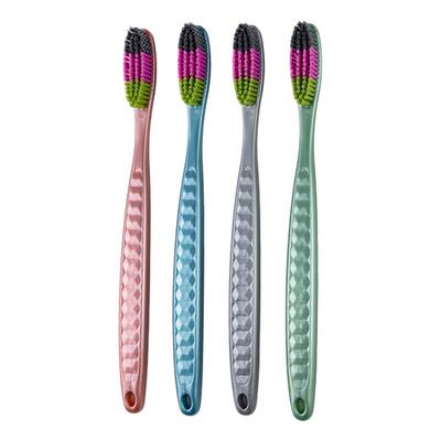 专业级长头中硬毛牙刷家庭装