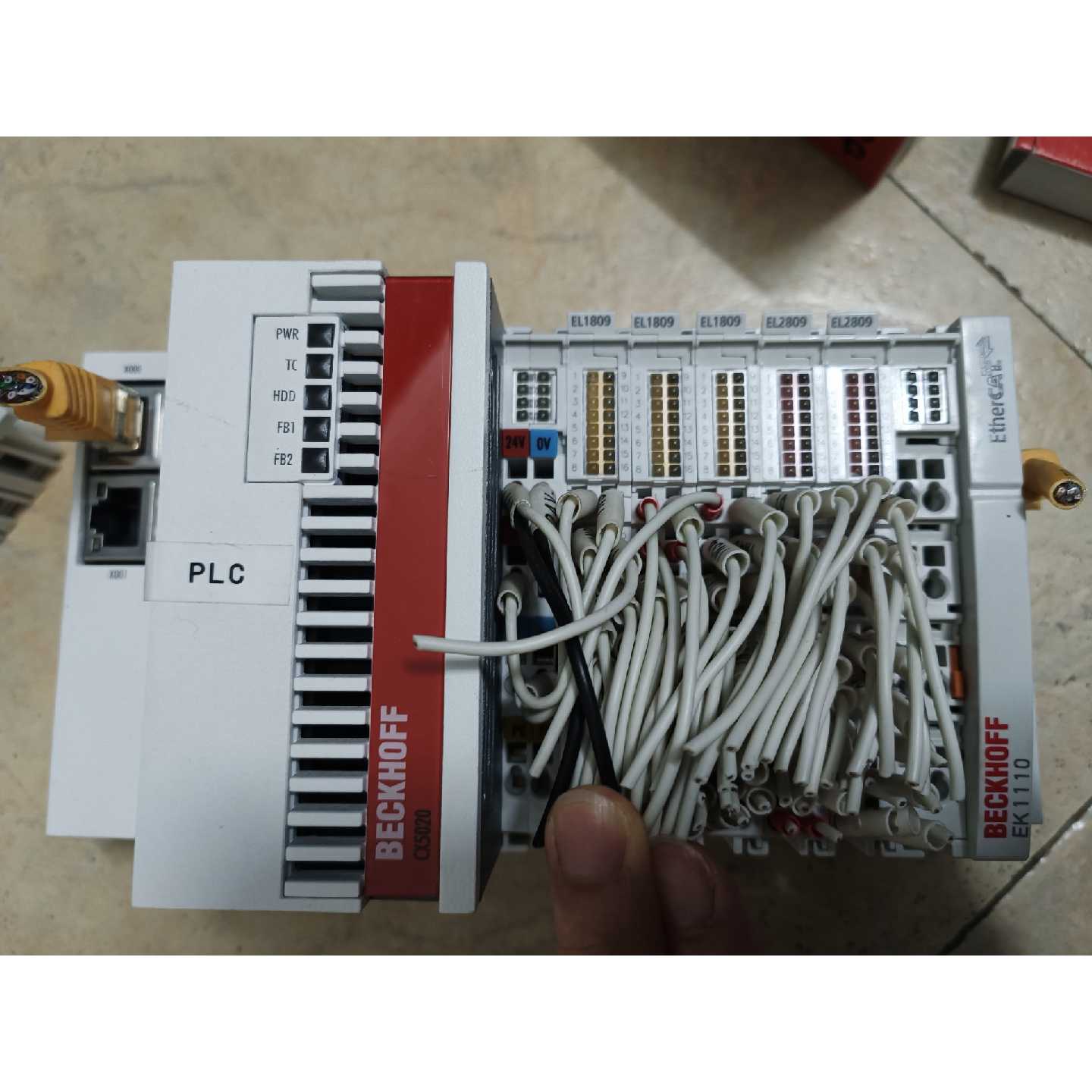 倍福PLC模块CX5020EL1809EL1809