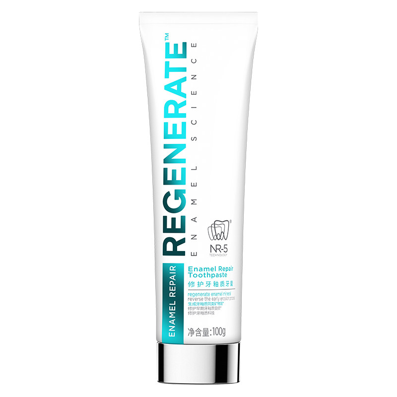 【焕新升级】REGENERATE牙釉质修护抗敏美白牙膏NR-5含氟官方正品