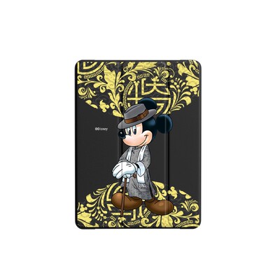 苹果12寸带笔槽可爱风保护壳三折