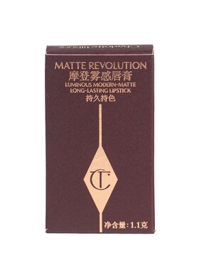 ct摩登雾感口红豆沙红吻痕哑光