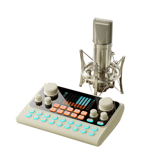 索爱S6声卡直播专用设备全套主播K歌手机电脑通用唱歌麦克风话筒