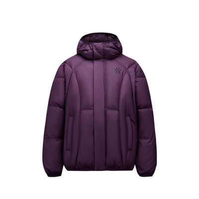 安踏欧文系列短款羽绒服鸭绒棉服