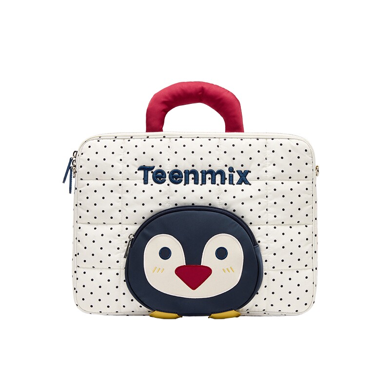 天美意电脑包2026夏季新款可爱卡通上班女士手提包