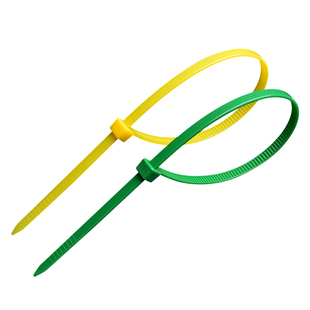 国标彩色尼龙扎带红色绿色蓝色黄色塑料绳捆绑捆扎带强力固定卡扣