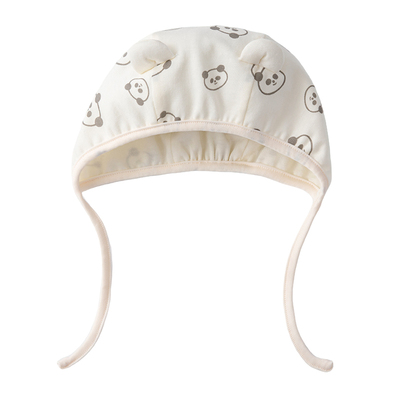 婴儿帽子春季小月龄宝宝护耳胎帽