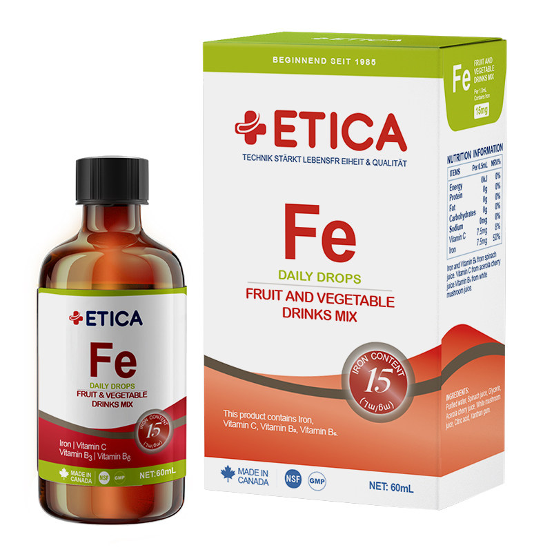 ETICA爱丹力宝宝螯合铁儿童果味
