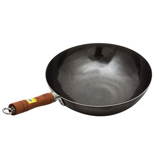 章丘铁锅官方旗舰店正品家用炒锅铁锅老式炒菜锅不粘盛级轻音大师
