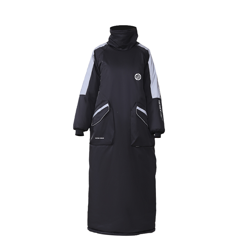 电动车挡风被冬季加厚摩托车骑行防风防寒服防水电瓶车骑车挡风衣