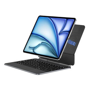 超轻薄铝合金iPadPro11触点直连妙控键盘Air765直通平板充电10/11代磁吸保护套苹果13/12.9/10.9英寸触控板