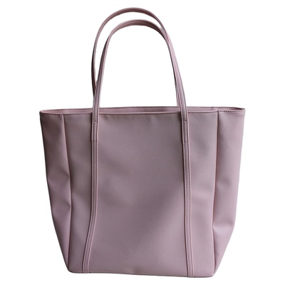 大容量托特包大学生上课单肩包