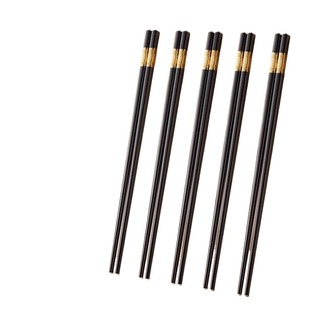 合金筷子家用高档抗菌防霉2025新款防滑酒店食品级耐高温餐具加长