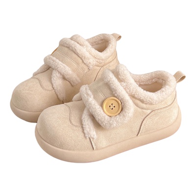 2025新款秋冬季棉鞋女加绒保暖勃肯女鞋复古鞋子女ins潮面包板鞋