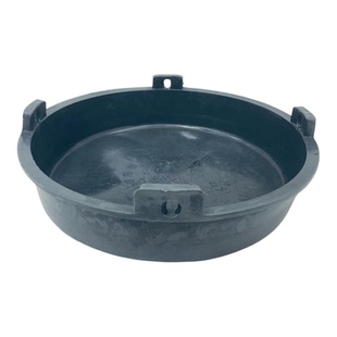 加厚耐用牛筋盆食槽盆大号家禽饲料槽防啄防翻鸡鸭鹅猪食盆养殖场