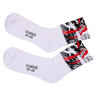 Victor Badminton sports socks Male thickening short tube