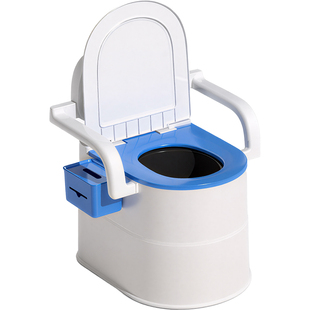 老人坐便器家用可移动马桶加厚稳固大扶手孕妇起夜产后便盆老年人