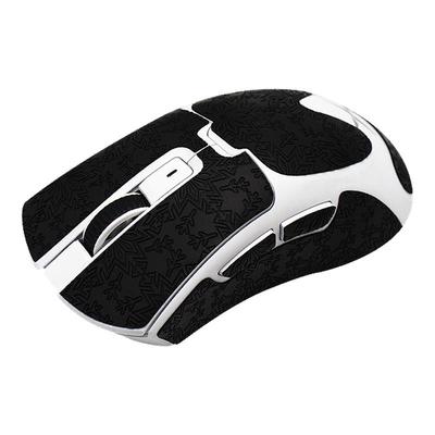 黑皇鼠标防滑贴适用DELUX多彩M900 PRO鼠标全包吸汗贴纸M800mini