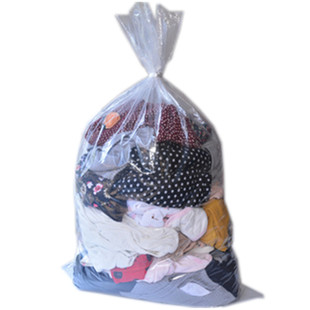 特大号透明塑料袋加厚收纳打包防尘pe平口薄膜胶袋食品包装内膜袋