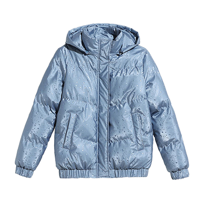 啄木鸟羽绒棉服女冬季2023年新款小个子亮面免洗棉衣棉袄女装外套