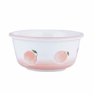 ins风少女心盘子陶瓷水蜜桃子盘日式米饭碗水果饭盘家用面碗汤碗