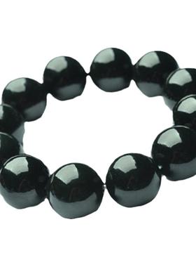 新疆和田玉手串塔青老坑料佛珠