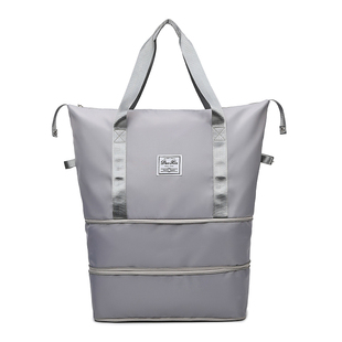 超大容量衣服旅行包便携套拉杆行李包短途出差包牛津布待产健身包