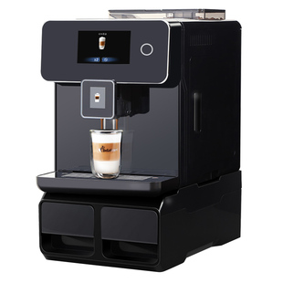 德颐DE-760自动上水现磨意式浓缩全自动咖啡机办公商用大屏一键式