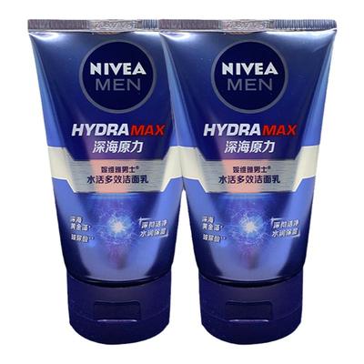 Nivea/妮维雅男士水活多效洁面乳